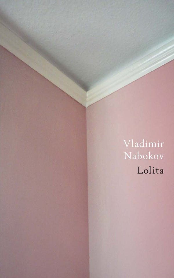 A new cover design of Vladimir Nabokov's Lolita by Jamie Keenan