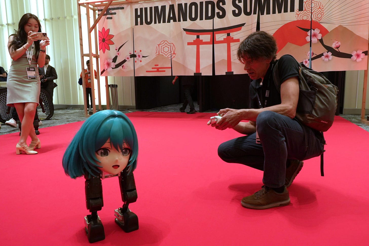 Humanoids dance and thread needles as Japanese robotics developers look to outdo Chinese