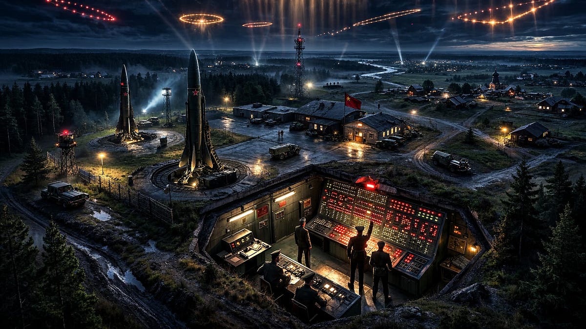 INCIDENTE DE USOVO: QUANDO A URSS APARENTEMENTE PERDEU O CONTROLE DO SEU ARSENAL NUCLEAR PARA OVNIS