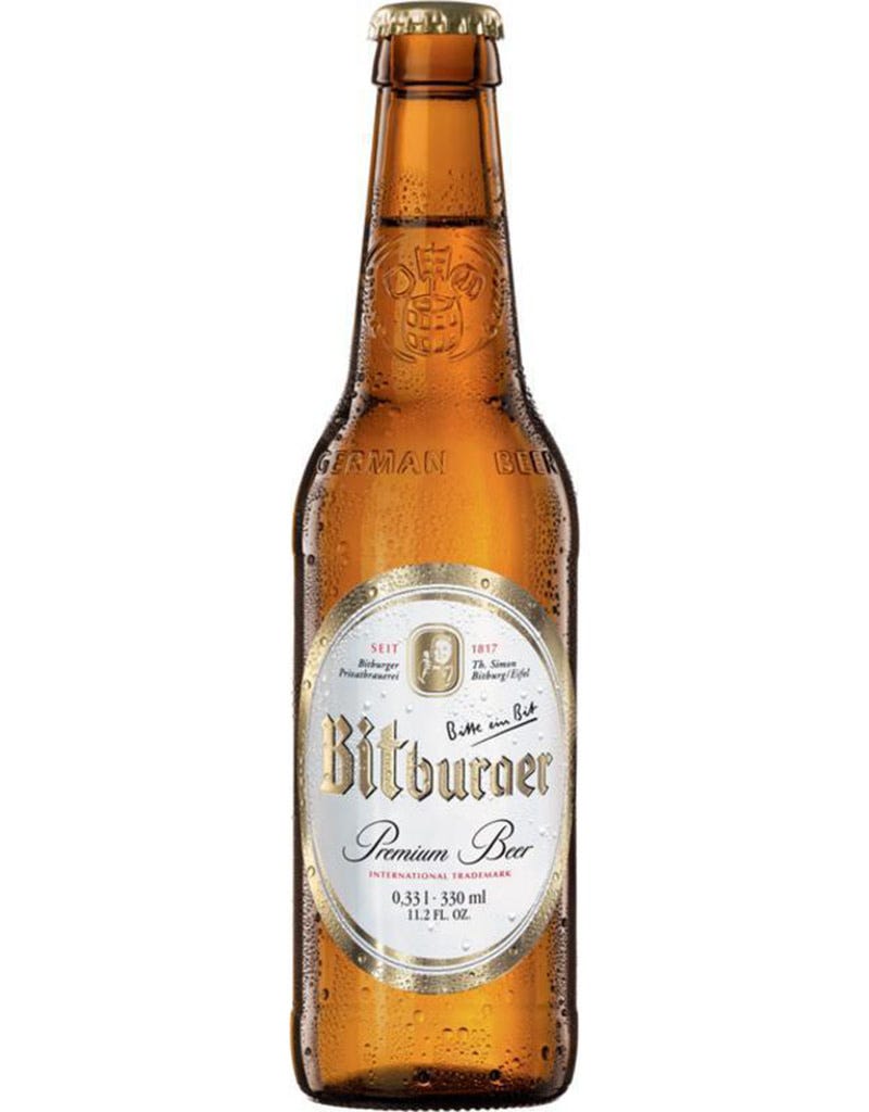 Bitburger Premium Pilsner Beer, Germany 6pk Bottle - The Wine Wave