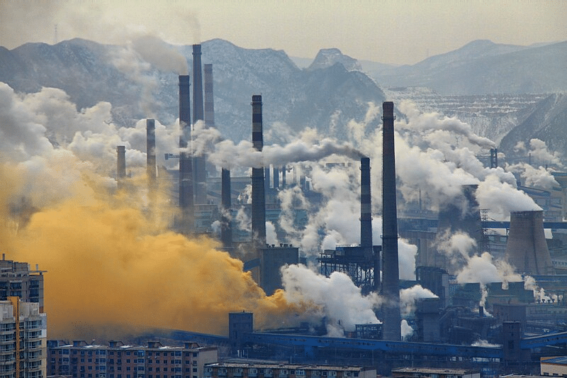 Benxi heavy steel industries factory in China Benxi heavy steel industries factory in China