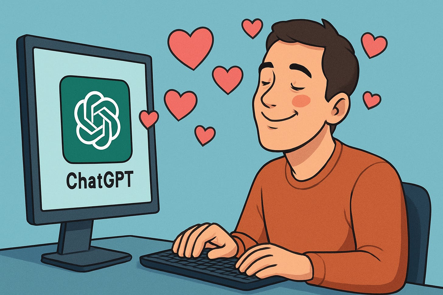 Sonrisa y corazones digitales Sonrisa y corazones digitales