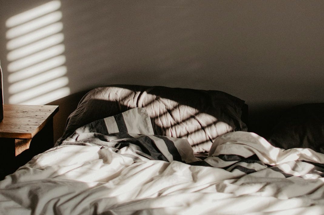 sunlight inside bed