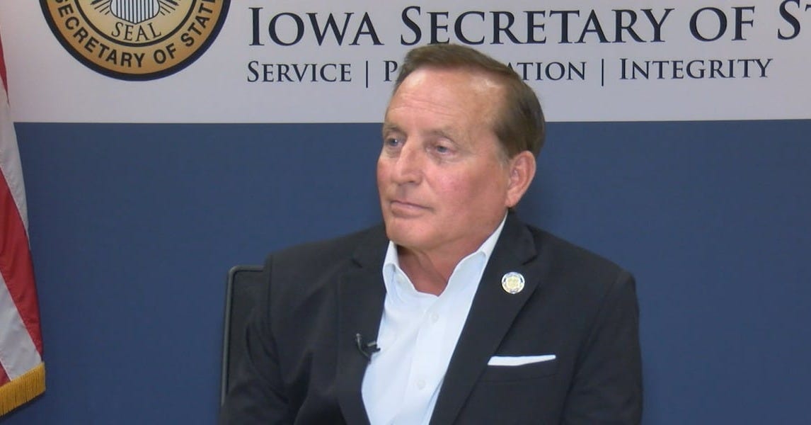 Iowa complies with DOJ request for voter registration data