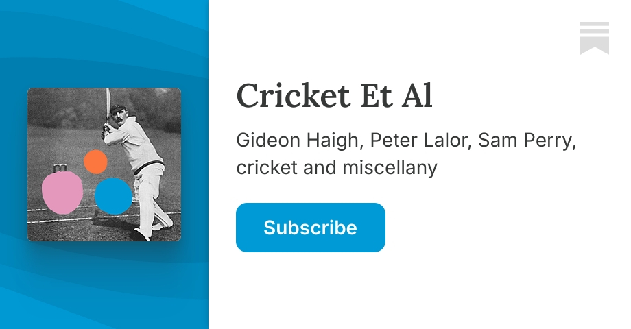 Cricket Et Al | Substack