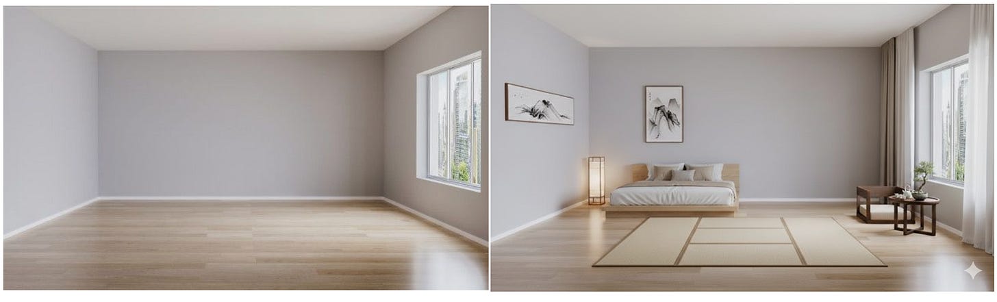 Interior design visualization