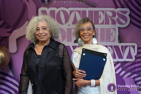 Historic Photos of Elaine Brown, Angela Davis, Fania Davis, Dr. Vicki Alexanda, Hon. Barbara Lee, Rev. Wanda Johnson, Hon. Pamela Price, Katy Polony, Artist Nannette Harris