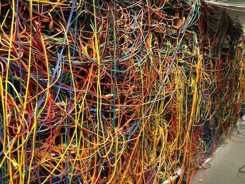 Server Cable Disasters That Look Like Famous Paintings