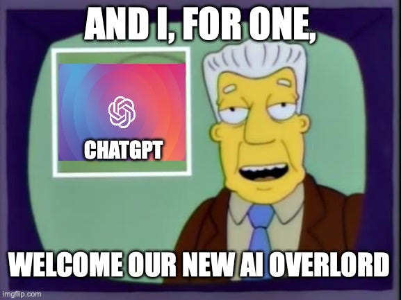 I, for one, welcome our AI overlords! – whitemousedesign.com.au
