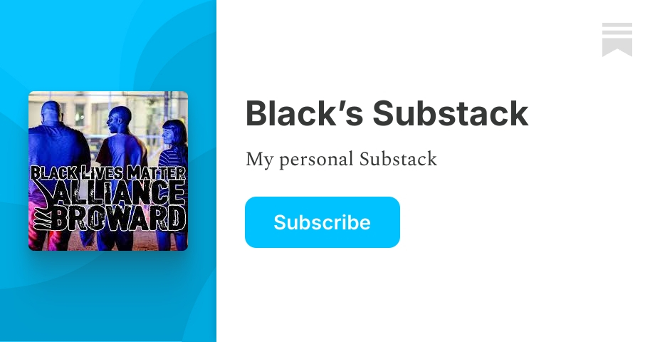 Black’s Substack | Black Futures Alliance | Substack