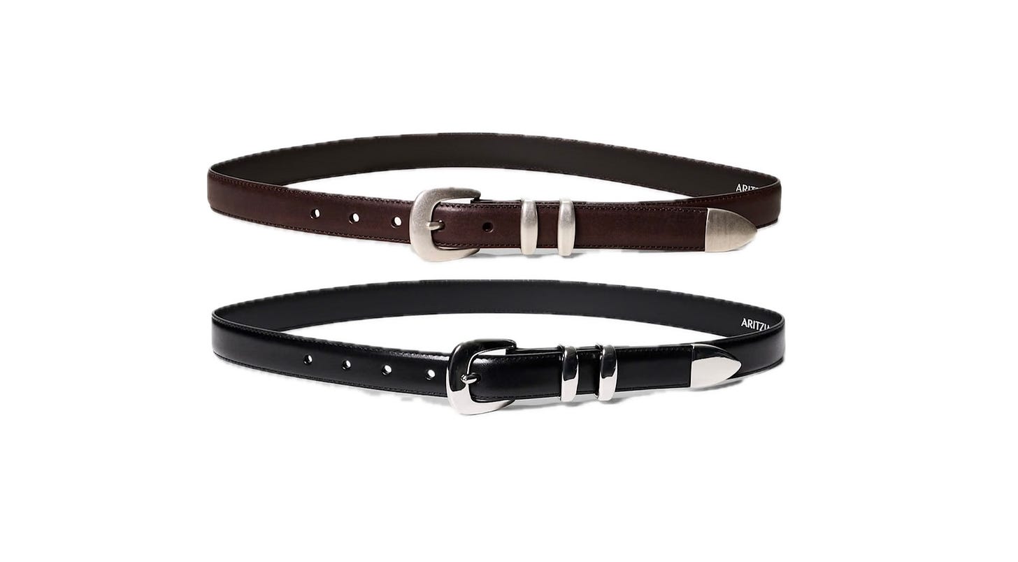 Our Legacy - Belt 2 cm Brown Leather