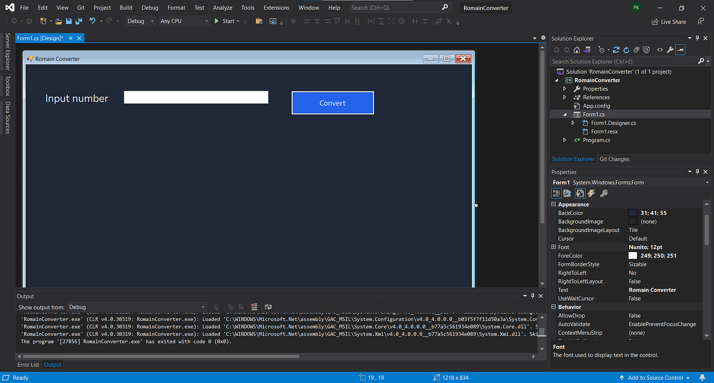 App UI