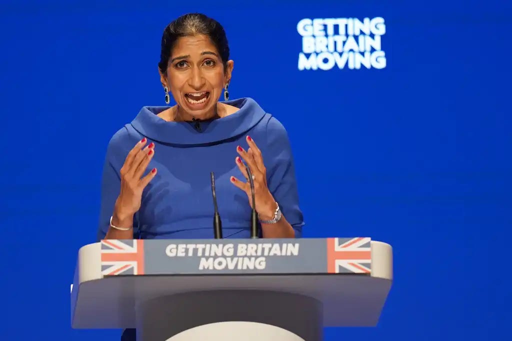 Suella Braverman – 2022 Speech to Conservative Party Conference | Mark  Jenkinson