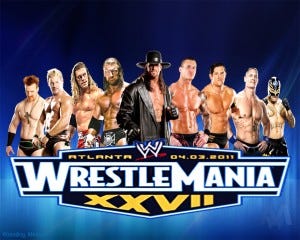 Wrestlemania 27 Wallpaper