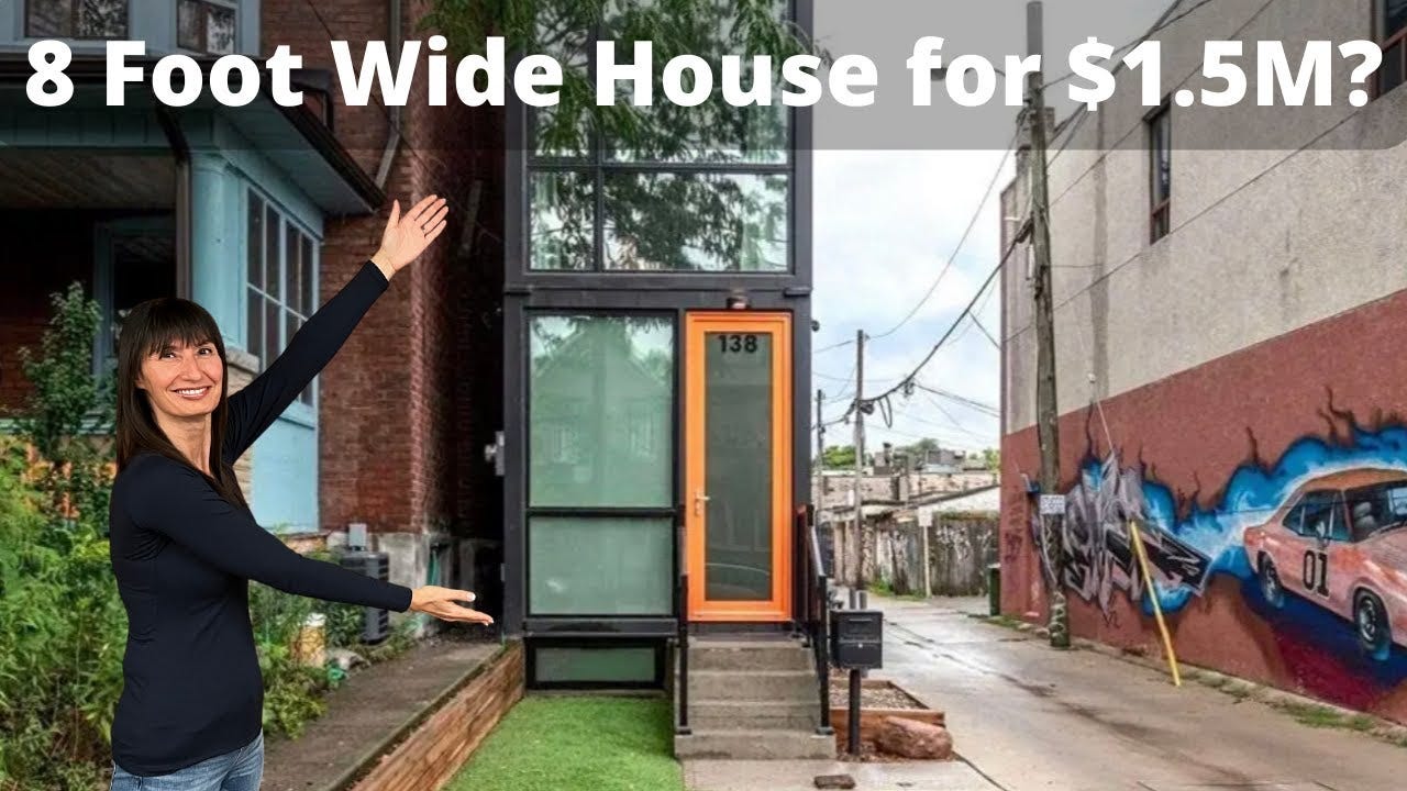$1.5 Million for an 8 Foot Wide Tiny House Made from Shipping Containers!