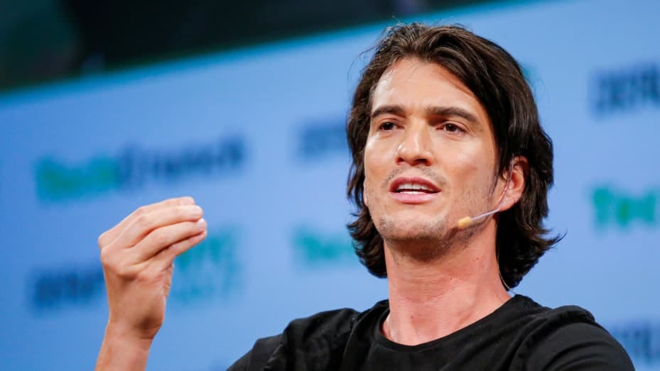 Adam Neumann, CEO of WeWork