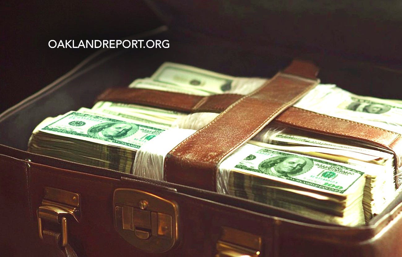 Oakland public employee unions are collecting signatures for a new parcel tax. The city council is already counting the money. (Image source: Oakland Report / Creative Commons) Oakland public employee unions are collecting signatures for a new parcel tax. The city council is already counting the money. (Image source: Oakland Report / Creative Commons)