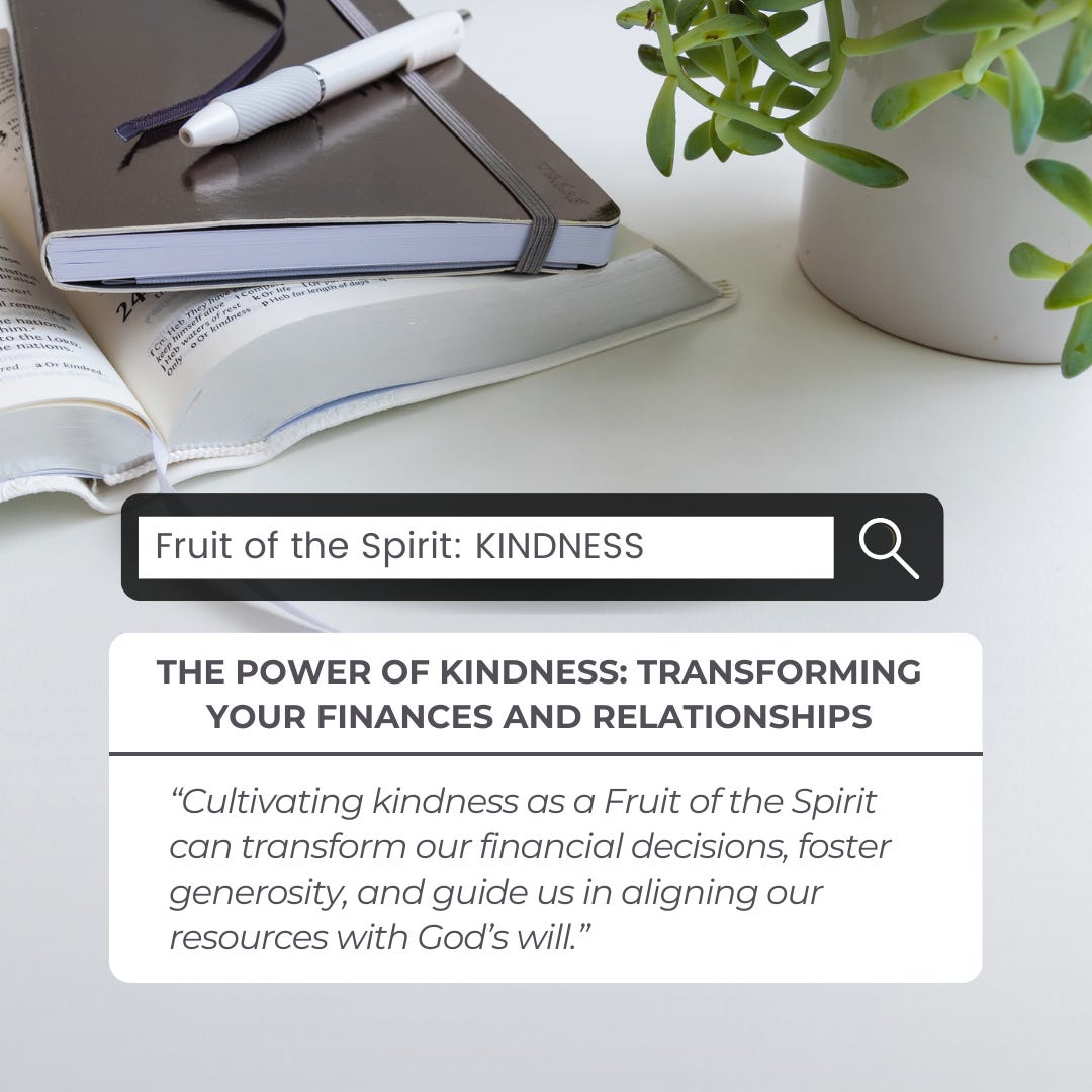 The Power of Kindness: Transforming Your Finances and Relationships