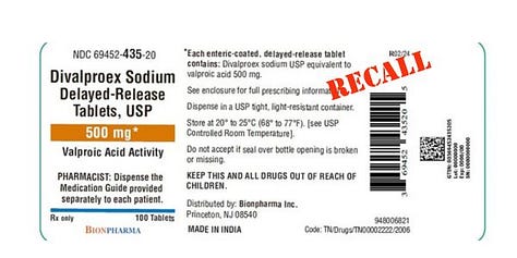 August 2026 featured products recalls
