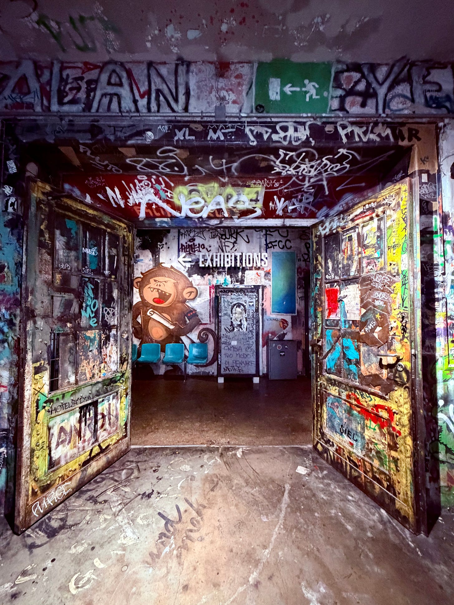 Berlin photography museum graffiti