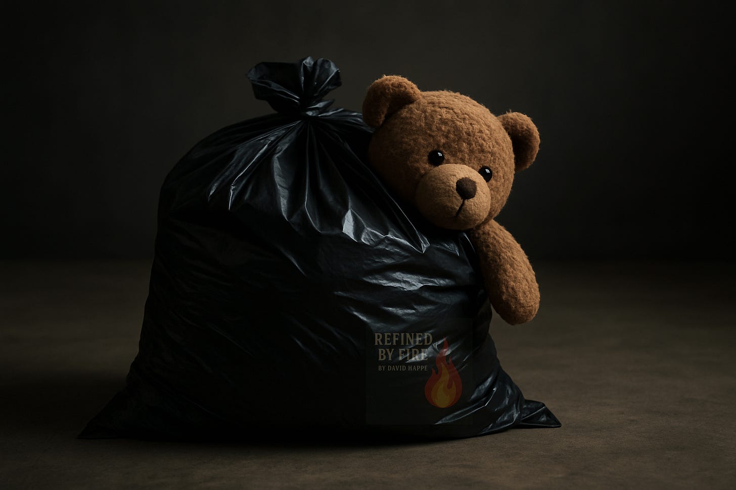 Florida Guardian Ad Litem foster care garbage bag teddy bear suitcase