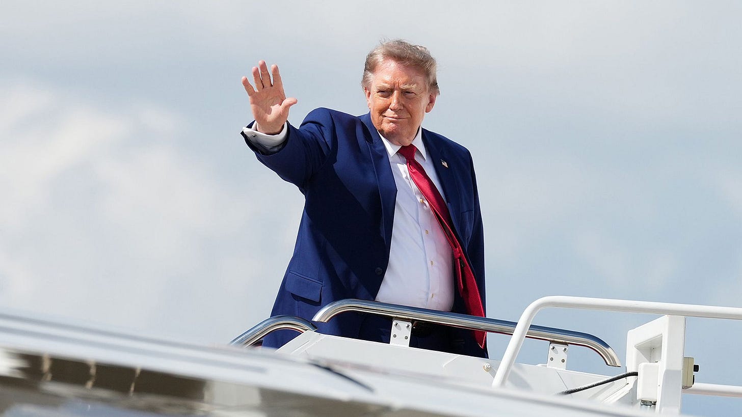 Trump to Axios: "We are low-keying it" with Iran