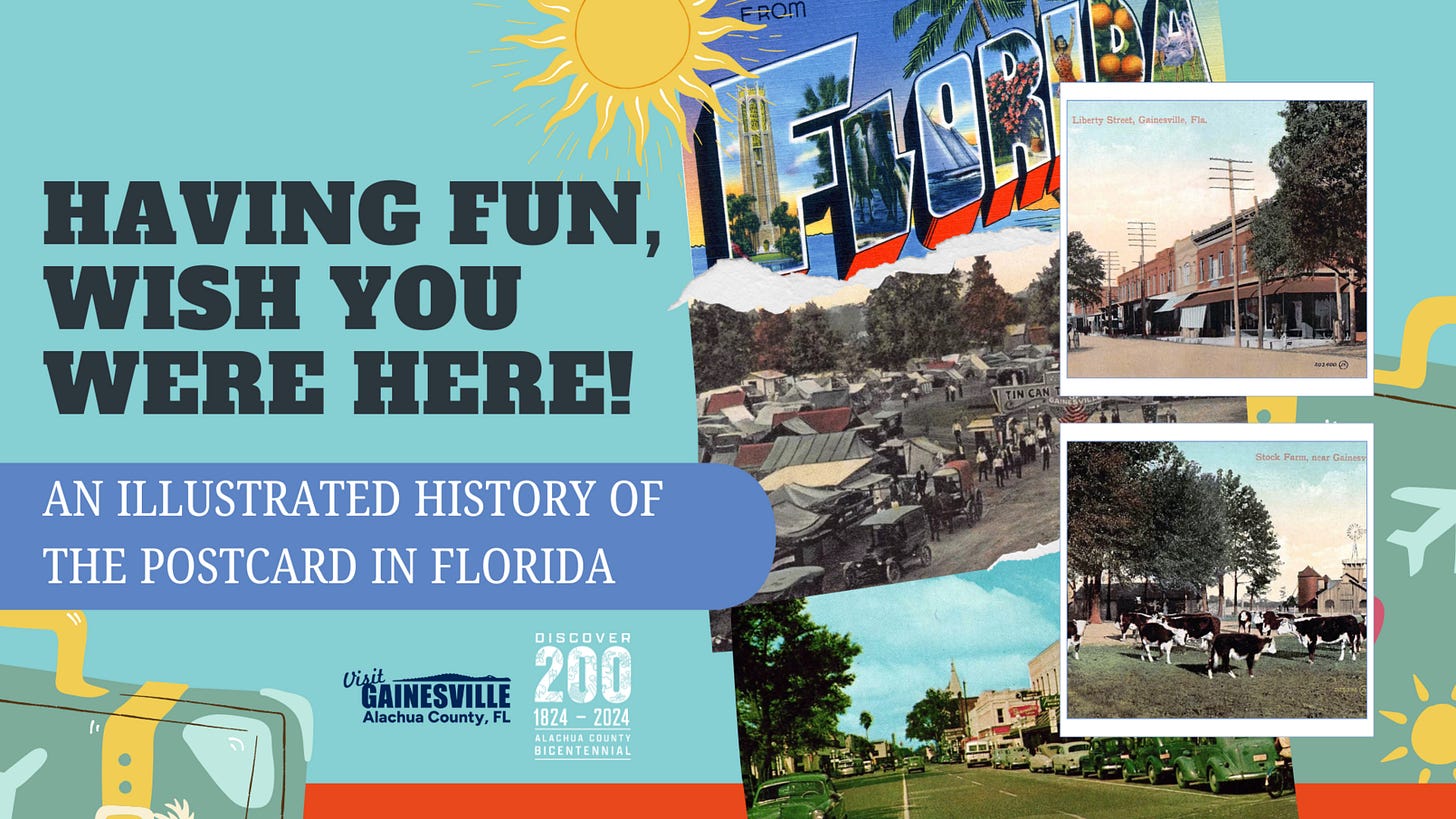 Having Fun, Wish You Were Here! An Illustrated History of the Postcard in Florida image Having Fun, Wish You Were Here! An Illustrated History of the Postcard in Florida image