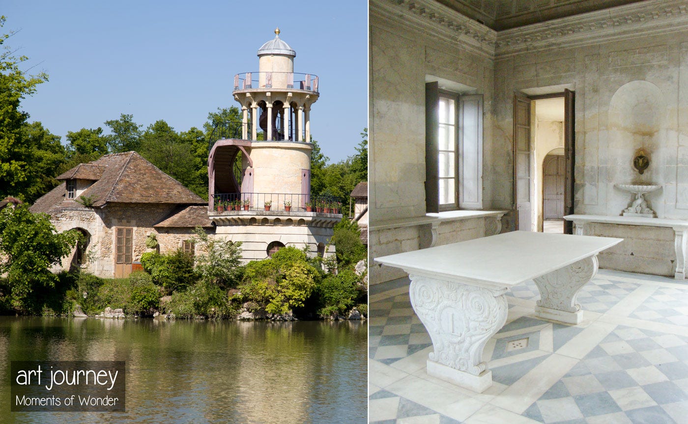 Milk room milk maid Marie Antoinette Hamlet