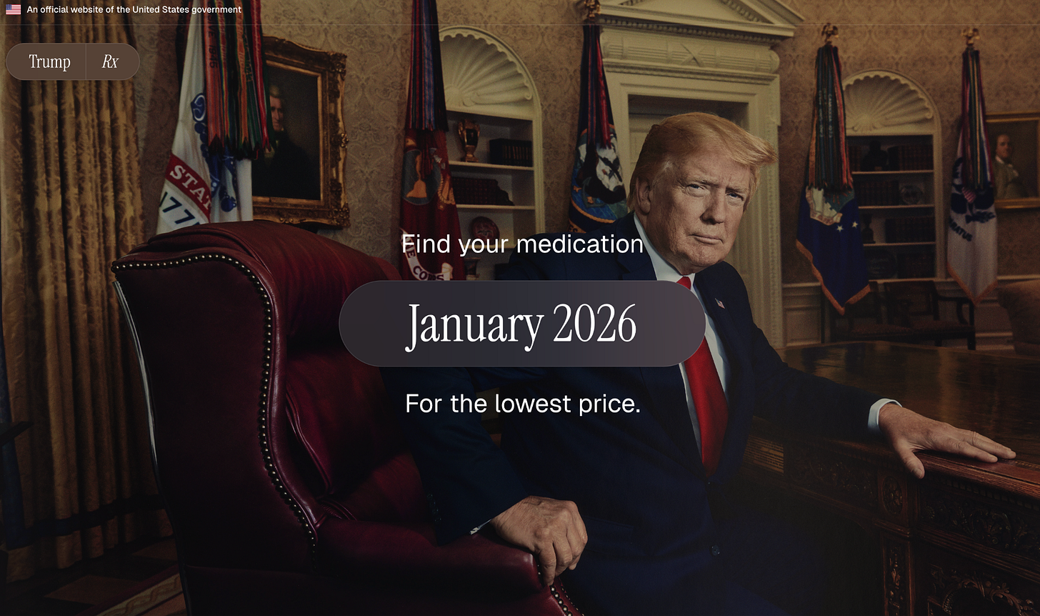 TrumpRX website