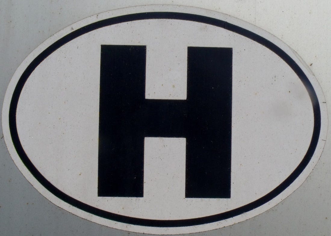 Hungary - European Registration Plates
