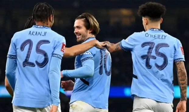 Grealish ends drought as McAtee scores hat-trick in Man City rout | New  Mail Nigeria