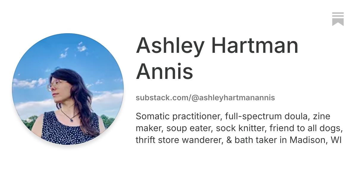 Ashley Hartman Annis | Substack