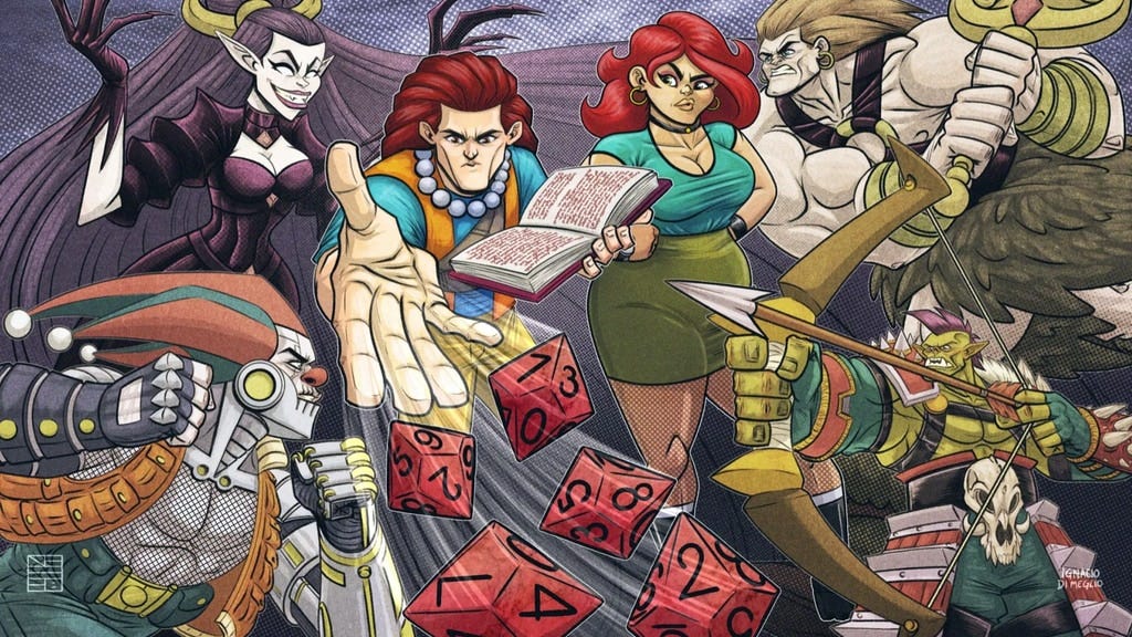 Project image for REROLL #1 - COMEDY - RPG- ADVENTURE - ACTION