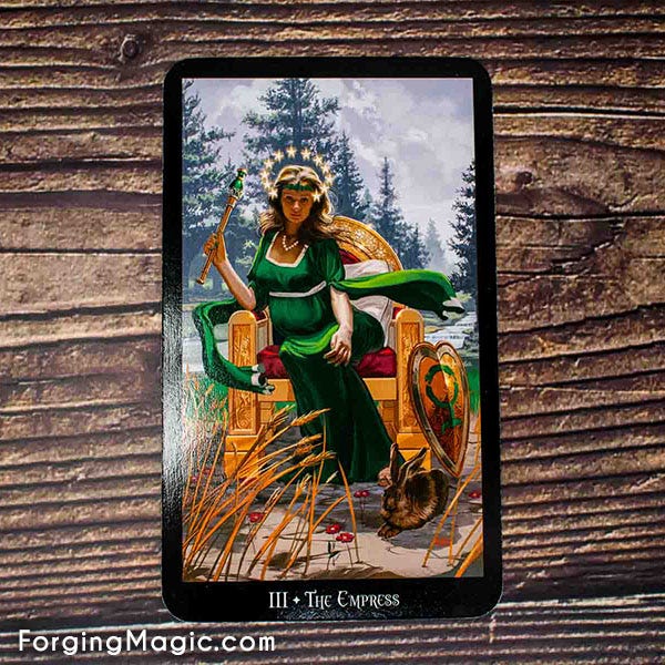 The Empress Tarot Card from Witches Tarot The Empress Tarot Card from Witches Tarot