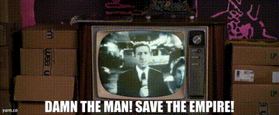 YARN | Damn the man! Save the empire! | Empire Records (1995) | Video gifs by quotes | d5f56f00 | 紗 YARN | Damn the man! Save the empire! | Empire Records (1995) | Video gifs by quotes | d5f56f00 | 紗
