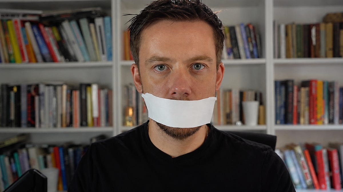 The government could silence me
