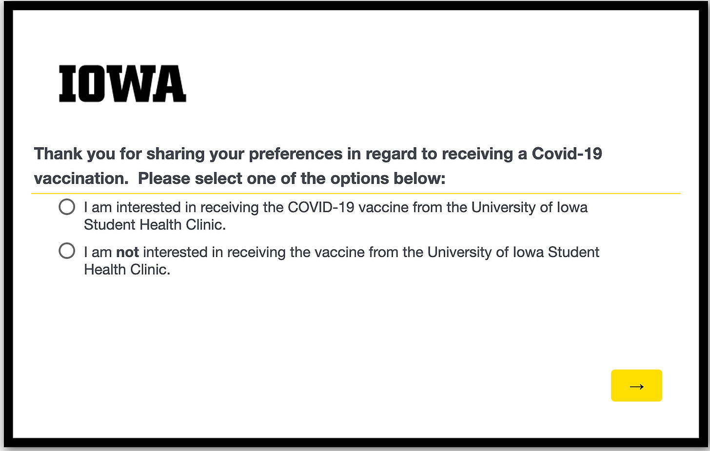 uiowa covid vaccine survey uiowa covid vaccine survey