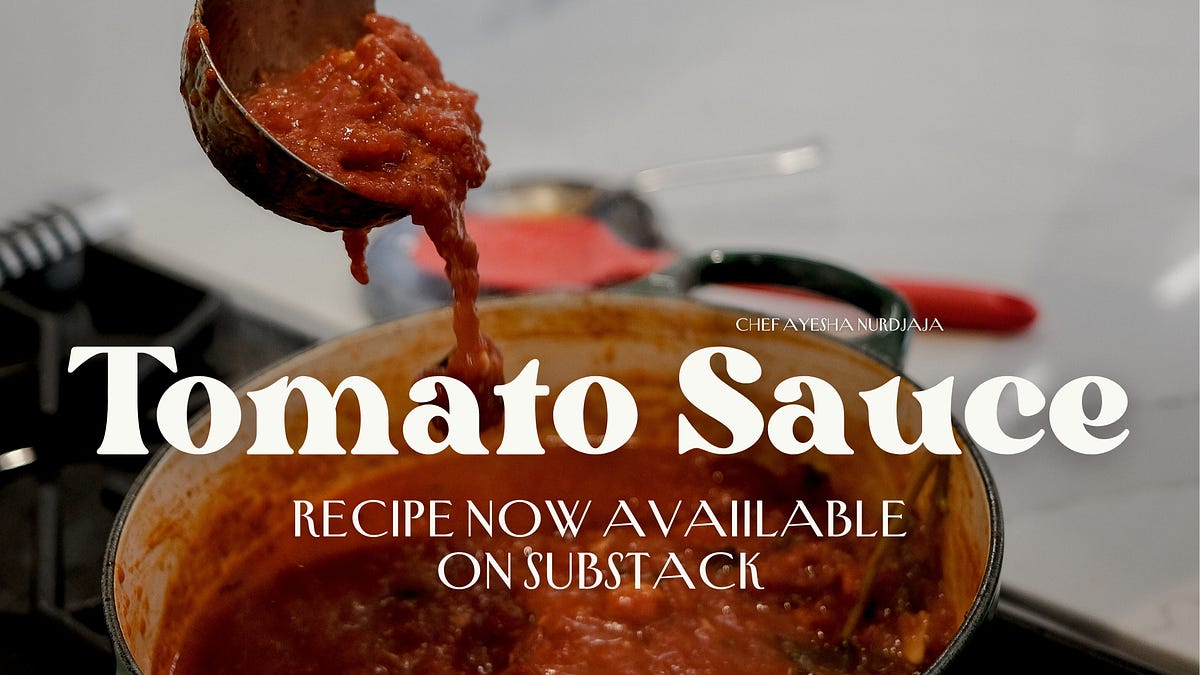 🍅 YOUR NEW FAVORITE TOMATO SAUCE RECIPE🍅 
