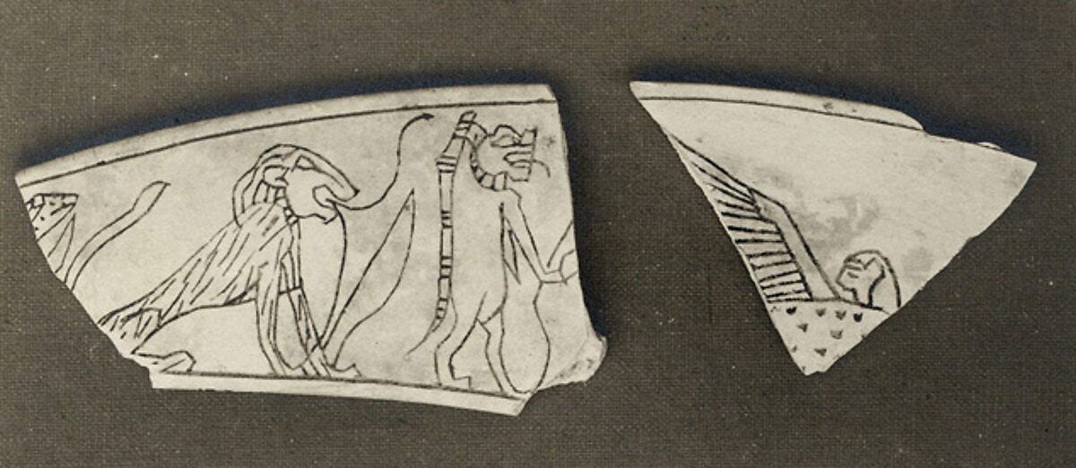 Magic knife fragments (2), Ivory Magic knife fragments (2), Ivory