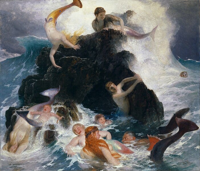 File:Play of the Nereides by Arnold Böcklin.jpg