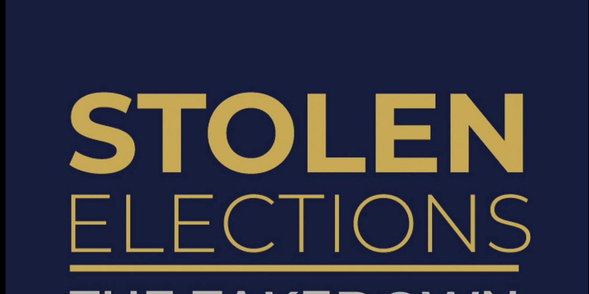 The Electorate isn't 50/50; the Real Split is more like 60/40 Center Right. The Steal is On in 72 countries.