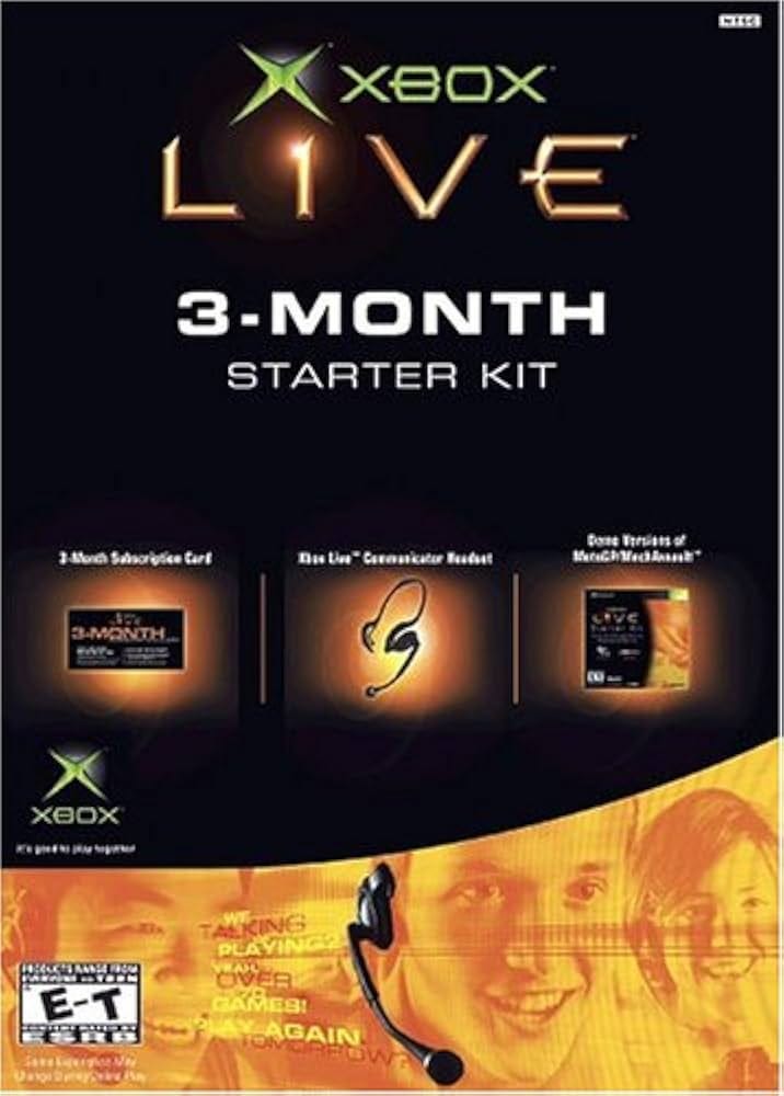 Microsoft Xbox Xbox Live 3-Month Starter Kit : Amazon.in: Video Games