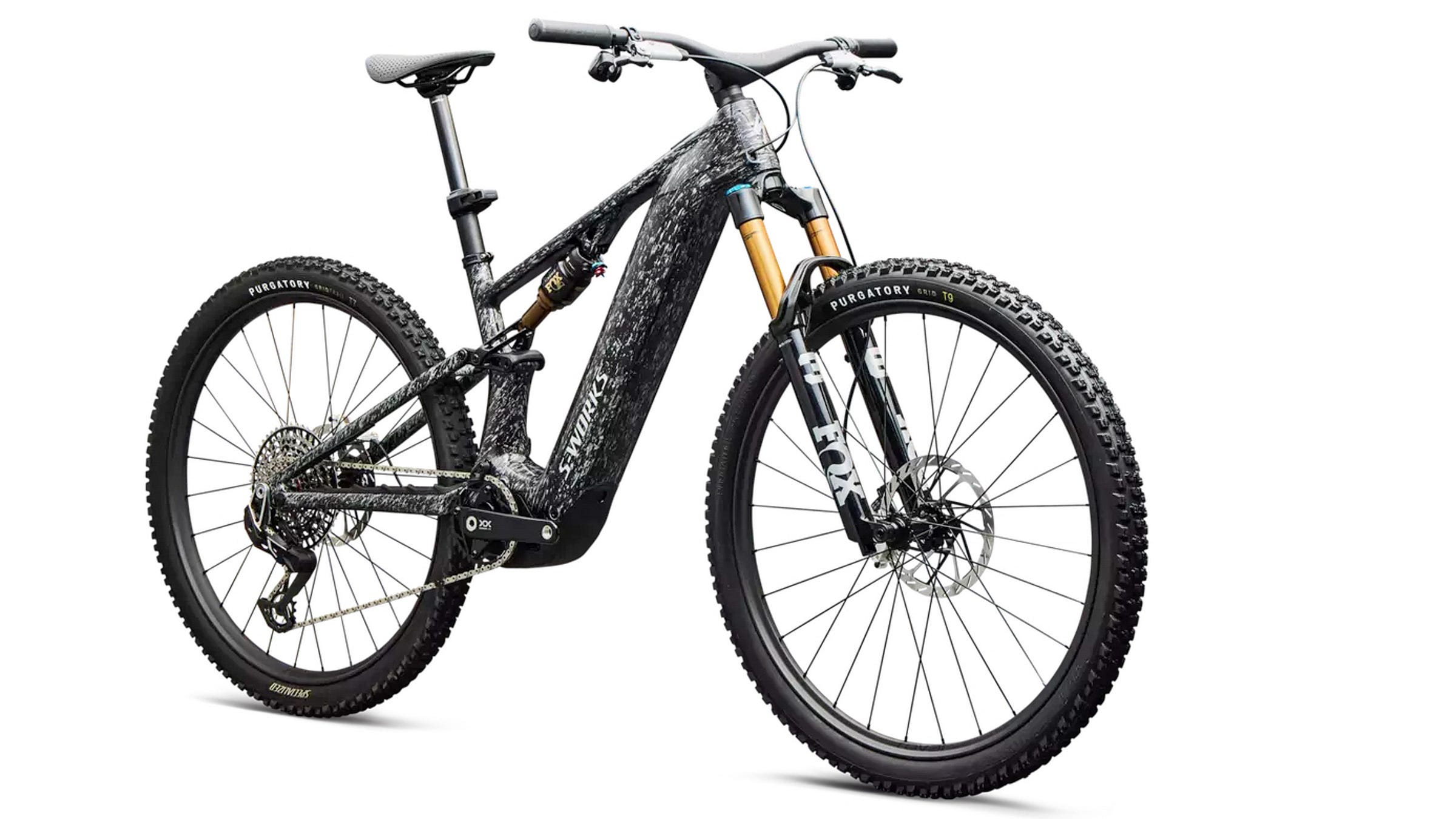 Specialized S-Works Turbo Levo R on white background