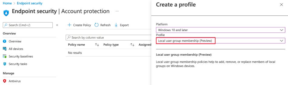 Featured image of post Configurazione dei gruppi locali su PC in Microsoft Endpoint Manager (preview)