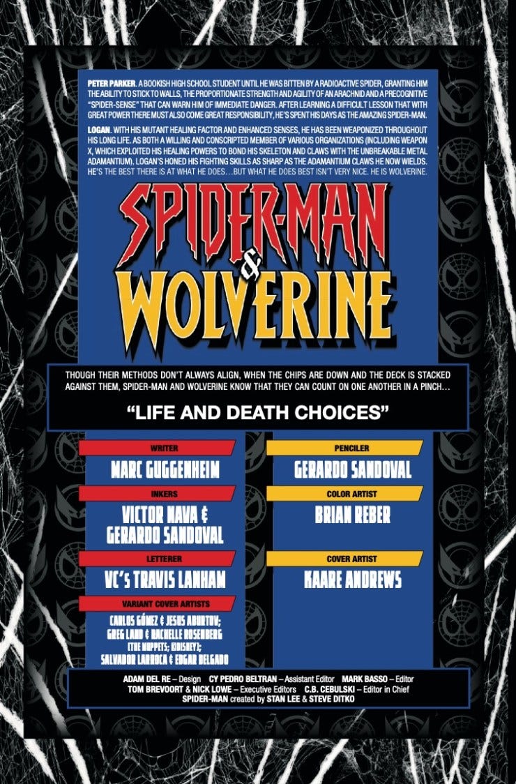 EXCLUSIVE Marvel Preview: Spider-Man & Wolverine #6