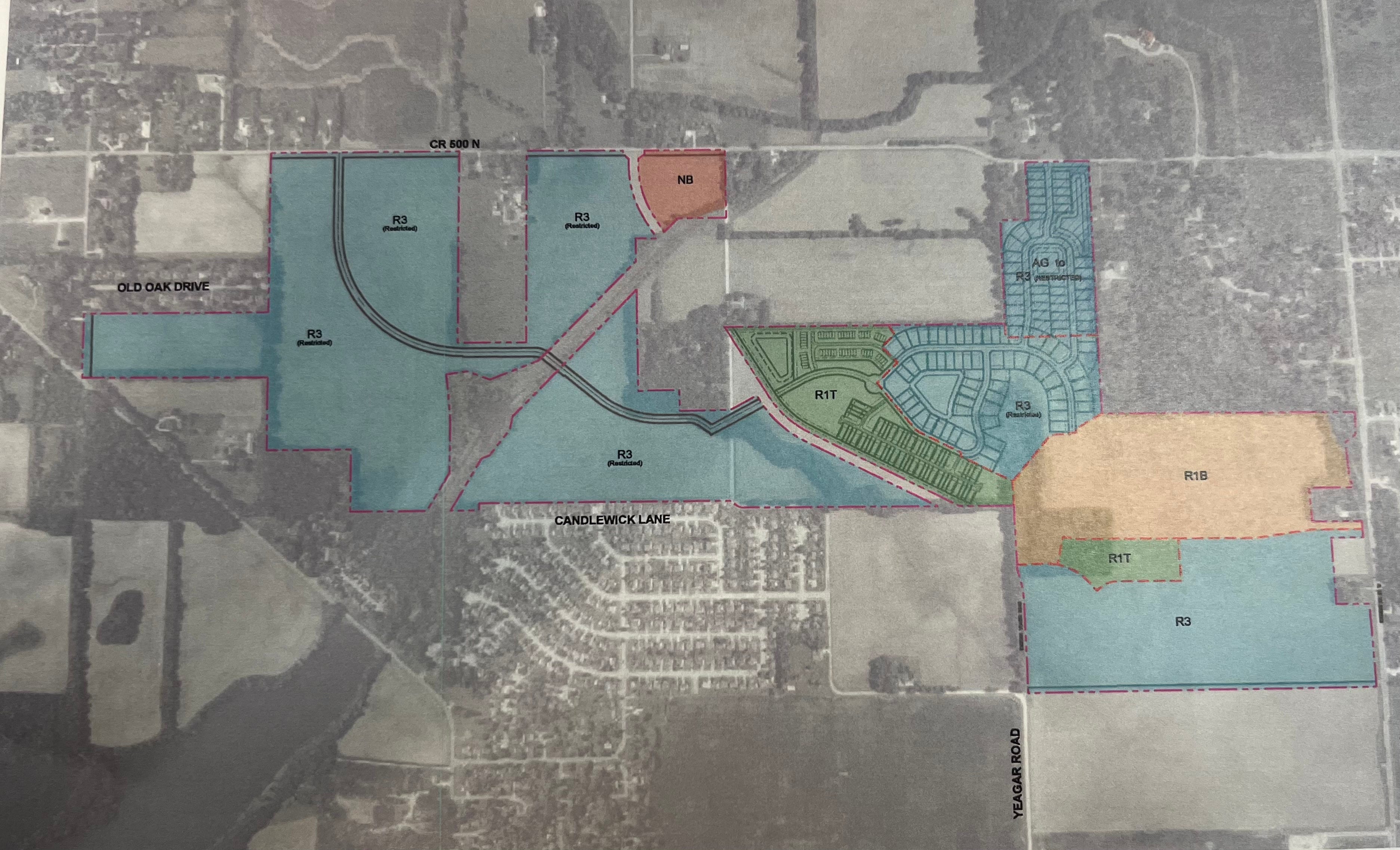 Millbrook Development Map Project aimed at $500K-$1M home market emerges near SK hynix site