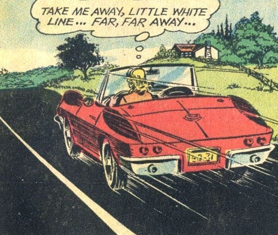 Little white line