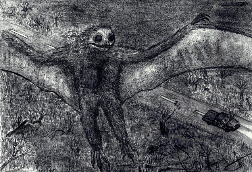 The Terrifying Mothman Was First Spotted 50 Years Ago ...