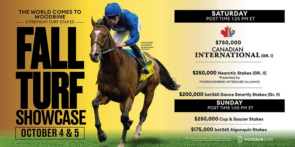 G1 Canadian Int'l. Post Draw - Past The Wire