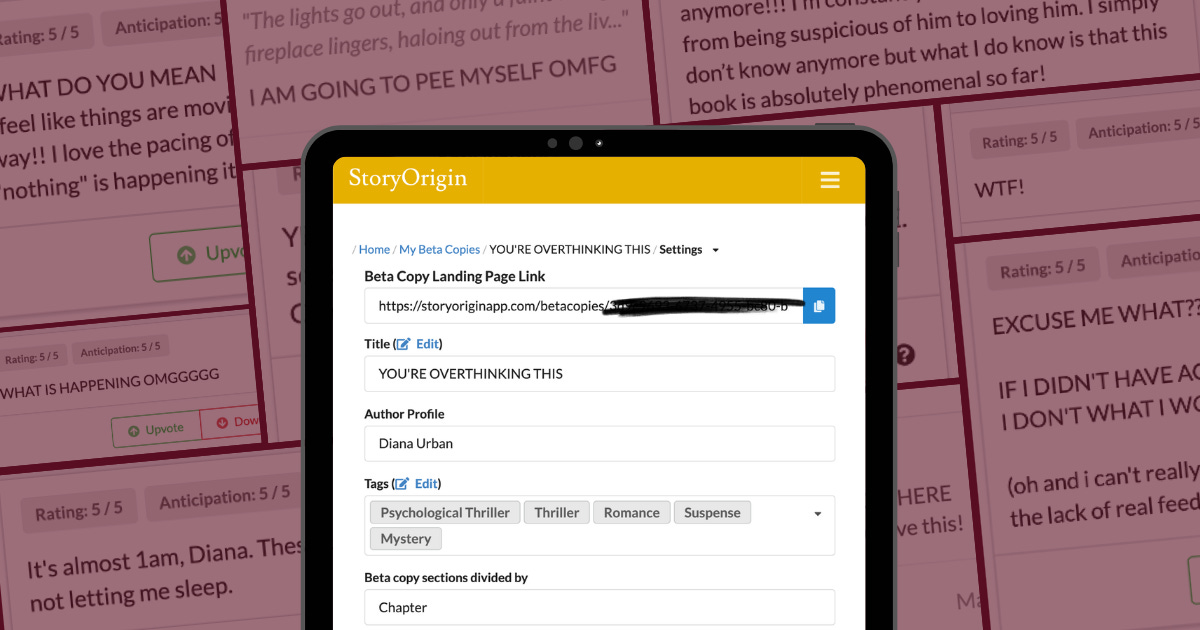 A review of StoryOrigin's Beta Copies with 30 beta readers A review of StoryOrigin's Beta Copies with 30 beta readers